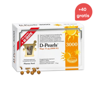 Pharma Nord D-Pearls 3000 IU 120 Capsules + 40 Gratis