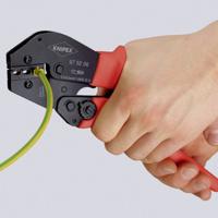Knipex Knipex-Werk 97 52 13 Krimptang Ongeïsoleerde buiskabelschoenen, Ongeïsoleerde knelkabelschoenen, Ongeïsoleerde knelverbinders, Ongeïsoleerde