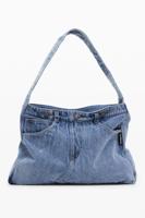 Grote denim tas - BLUE - U