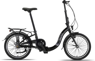 Pacto Seven Vouwfiets Zwart Nexus 7