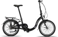 Pacto Seven Vouwfiets Zwart Nexus 7