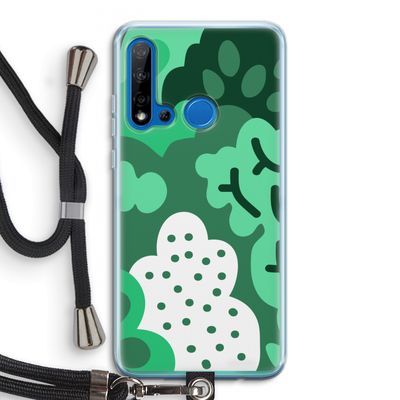 Bushes: Huawei P20 Lite (2019) Transparant Hoesje met koord