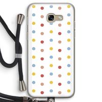 Bollen: Samsung Galaxy A5 (2017) Transparant Hoesje met koord