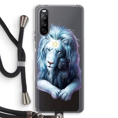 Child Of Light: Sony Sony Xperia 10 III Transparant Hoesje met koord