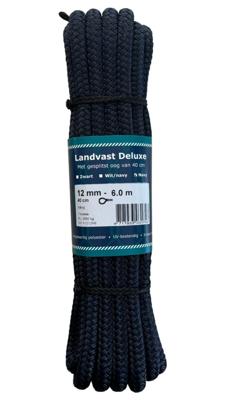 U-rope Landvast Deluxe Met 40 Cm Oog 12 Mm X 6 M Navy Default