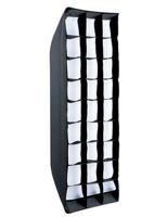 Linkstar opvouwbare striplight softbox + honingraat qssx-30150hc 30x150 cm