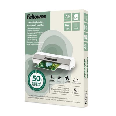 Fellowes 100143438 laminatorzak 100 stuk(s)