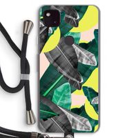 Fantasie jungle: Pixel 4a 5G Transparant Hoesje met koord