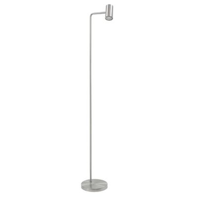 Vloerlamp Burgos chroom 134cm