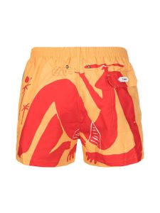 Timo Trunks short de bain Sicily - Orange