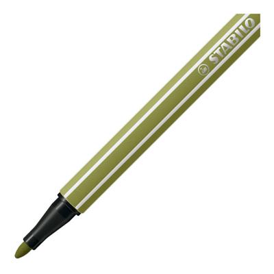 Stabilo pen 68 - viltstift - modder groen (68/37)