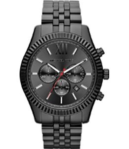 Horlogeband Michael Kors MK8320 Staal Zwart 22mm
