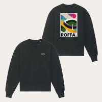 ROFFA. heavy sweater oversized - de Kuip - 100% organisch katoen