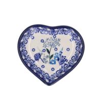 Teabag dish heart - Floral Party Teabag dish heart - Floral Party