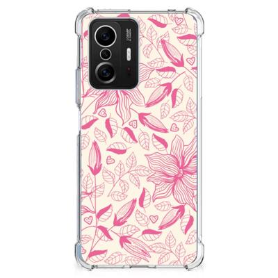 Xiaomi 11T | 11T Pro Case Pink Flowers Xiaomi 11T | 11T Pro Case Pink Flowers