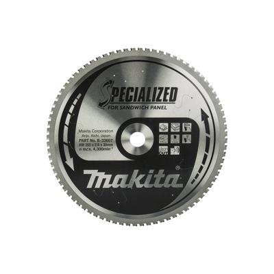Makita Cirkelzaagblad voor Sandwichpaneel | Specialized | Ø 355mm Asgat 20mm 80T - B-33607