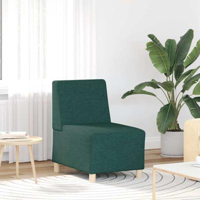 Fauteuil 55 cm stof donkergroen