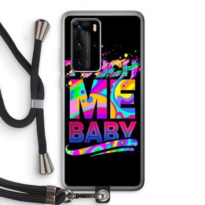 Touch Me: Huawei P40 Pro Transparant Hoesje met koord