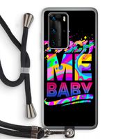 Touch Me: Huawei P40 Pro Transparant Hoesje met koord