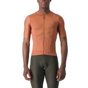 Castelli Espresso fietsshirt korte mouw bruin heren L