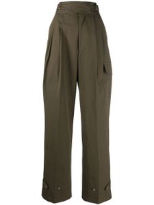 Ralph Lauren Collection pantalon droit à poches cargo - Vert