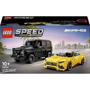 LEGO® SPEED CHAMPIONS 76924 Mercedes-AMG G 63 en Mercedes-AMG SL 63