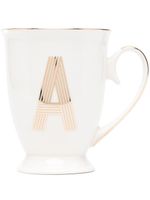 Bitossi Home tasse Letter-A en porcelaine - Blanc - thumbnail