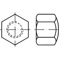 TOOLCRAFT TO-6857391 Zeskant dopmoeren M4 DIN 917 Staal Verzinkt 100 stuk(s)