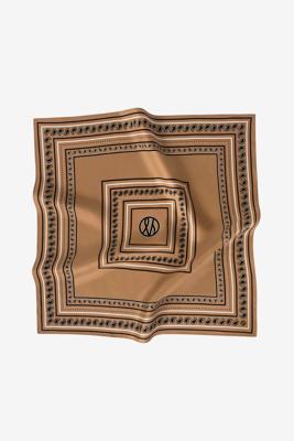 Lescarf shawl Paisley PC50 cappuccino 50cm