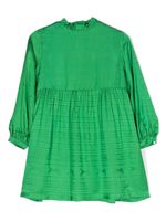 Kenzo Kids robe à bande logo - Vert - thumbnail