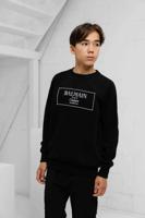 Balmain BX4P80 Sweater Kids Zwart - Maat 152 - Kleur: Zwart | Soccerfanshop Balmain BX4P80 Sweater Kids Zwart - Maat 152 - Kleur: Zwart | Soccerfanshop