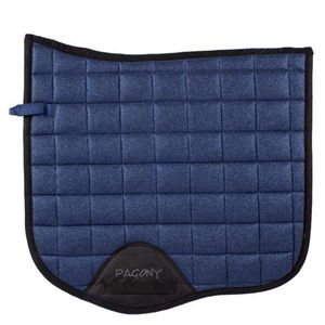 Pagony Work Glitter Zadeldek donkerblauw maat:dr cob