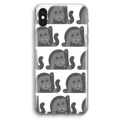 Cats: iPhone XS Max Transparant Hoesje