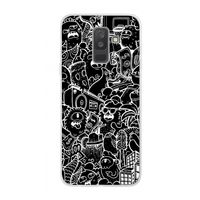 Vexx Black City : Samsung Galaxy A6 Plus (2018) Transparant Hoesje