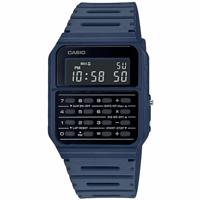 Unisex horloge Casio CALCULATOR Blauw Zwart (Ø 35 mm)