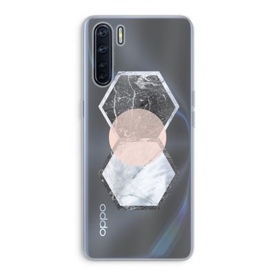 Creatieve toets: Oppo A91 Transparant Hoesje