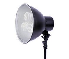 Bresser MM-12 lamphouder met reflector voor 3 lampen 32cm