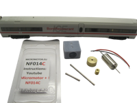 micromotor nf014C N ombouwset voor Fleischmann ICE-T micromotor nf014C N ombouwset voor Fleischmann ICE-T