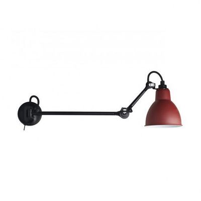 DCW Editions Lampe Gras N204 L 40 Round Wandlamp - Rood DCW Editions Lampe Gras N204 L 40 Round Wandlamp - Rood