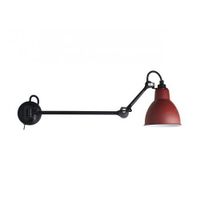 DCW Editions Lampe Gras N204 L 40 Round Wandlamp - Rood - thumbnail