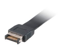 Akasa AK-CBUB37-50BK USB-kabel 0,5 m USB 3.2 Gen 2 (3.1 Gen 2) USB C Zwart - thumbnail