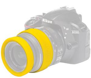 easyCover Lens Rims voor 58mm yellow