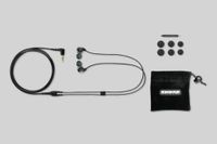 Shure SE112-GR Hoofdtelefoons Bedraad In-ear Oproepen/muziek Zwart, Grijs - thumbnail