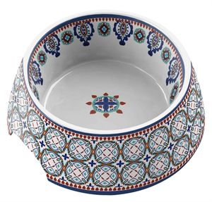 TARHONG VOERBAK HOND MOROCCAN MELAMINE 18X18X7 CM 590 ML