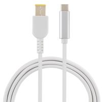 USB-C/type-C naar grote vierkante mannelijke laptop stroom oplaadkabel voor Lenovo kabel lengte: ongeveer 1 5 m