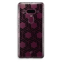 Geometrisch patroon: HTC U12+ Transparant Hoesje