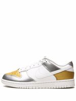 Nike baskets Dunk Metallic - Blanc - thumbnail