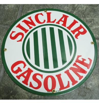 Sinclair Gasoline Emaille Bord