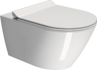 Ben Stelvio hangtoilet 36x55x34,5cm met Xtra glaze+ en Free flush wit - thumbnail