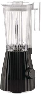 Alessi Blender Plissé - 5 snelheden + turbostand - Zwart - Michele de Lucchi - 1.5 liter - MDL09 B